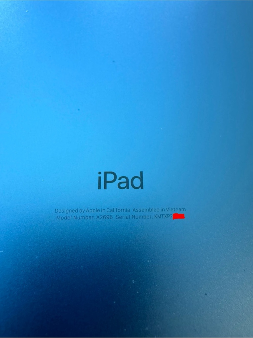 Apple iPad 10.9 inch, 10th gen, 256GB WiFi, blue. Case and charger included!!! - Picture 3 of 14